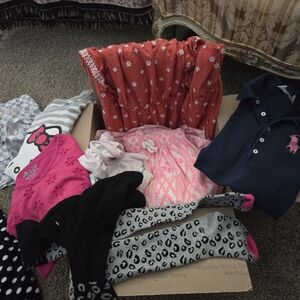 Assorted Girls' Clothing Bundle Over A Dozen In Sizes Medium Large Skirts Shirts